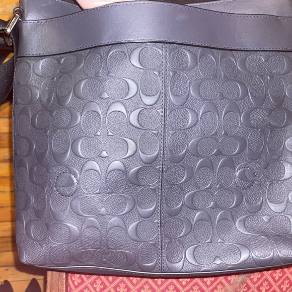 Coach Map Bag in Midnight Blue - Picture 4 of 10